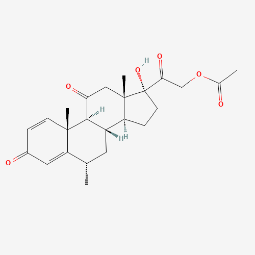 6a-Methyl Prednisone 21-Acetate (CAS: 115321-98-7) - Related Chemical Product