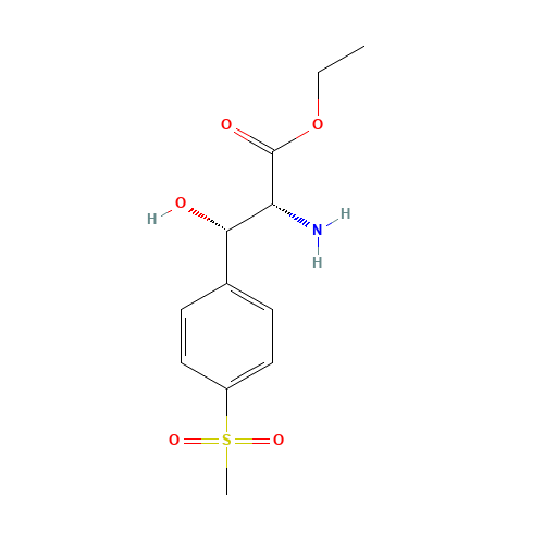 D-p-Methyl Sulfone Phenyl Ethyl Serinate (CAS: 36983-12-7) - Related Chemical Product