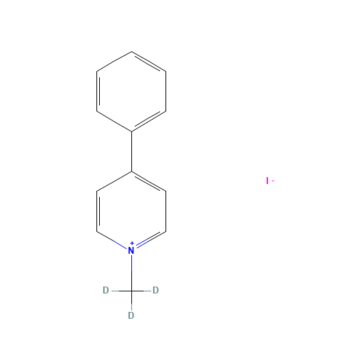 N-(Methyl-d3)-4-phenylpyridinium Iodide (CAS: 207556-07-8) - Related Chemical Product