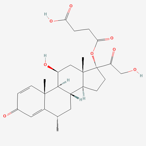 6a-Methyl Prednisolone 17-Hemisuccinate (CAS: 77074-42-1) - Related Chemical Product