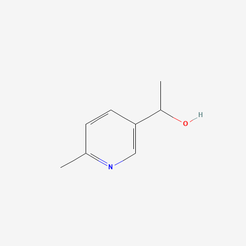 1-(6-Methyl-3-pyridinyl)ethanol chemical structure 1-(6-Methyl-3-pyridinyl)ethanol (CAS: 100189-16-0) - Chemical Structure and Molecular Formula