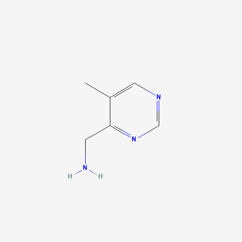 5-Methyl-4-pyrimidinemethanamine (CAS: 75985-23-8) - Chemical Structure and Molecular Formula 