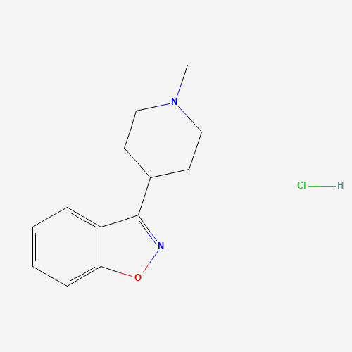 3-(1-Methyl-4-piperidinyl)-1,2-benzisoxazole Hydrochloride (CAS: 84163-12-2) - Related Chemical Product