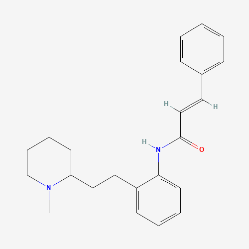 (2E)-N-[2-[2-(1-Methyl-2-piperidinyl)ethyl]phenyl]-3-phenyl-2-propenamide (CAS: 951155-18-3) - Related Chemical Product