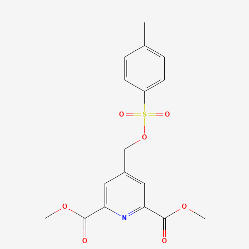 4-[[[(4-Methylphenyl)sulfonyl]oxy]methyl]-2,6-pyridinedicarboxylic Acid 2,6-Dimethyl Ester (CAS: 909247-46-7) - Related Chemical Product