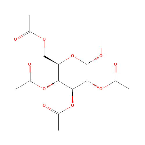 Methyl 2,3,4,6-Tetra-O-acetyl-a-D-glucopyranoside (CAS: 604-70-6) - Related Chemical Product