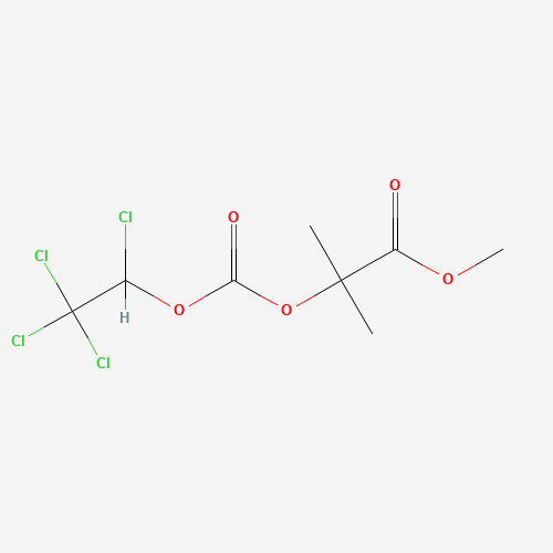 2-Methyl-2-[[(1,2,2,2-tetrachloroethoxy)carbonyl]oxy]propanoic Acid Methyl Ester (CAS: 160651-93-4) - Related Chemical Product