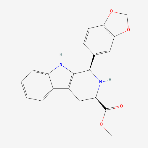 (1R,3R)-Methyl-1,2,3,4-tetrahydro-1-(3,4-methylenedioxyphenyl)-9H-pyrido[3,4-b]indole-3-carboxylate (CAS: 171596-41-1) - Related Chemical Product