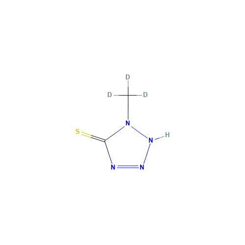 N-Methyl-5-tetrazolethiol-d3 (CAS: 345909-96-8) - Related Chemical Product