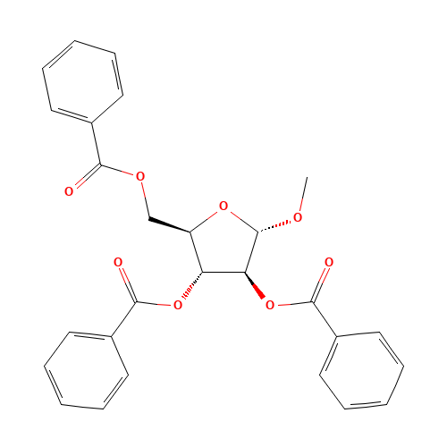 Methyl 2,3,5-Tri-O-benzoyl-a-D-arabinofuranoside (CAS: 7473-42-9) - Related Chemical Product