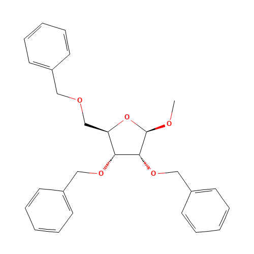 Methyl 2,3,5-Tri-O-benzyl-b-D-ribofuranoside (CAS: 55725-85-4) - Related Chemical Product