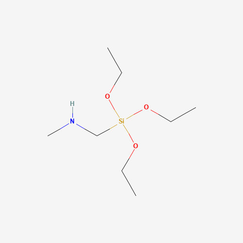 N-Methyl-1-(triethoxysilyl)methanamine chemical structure N-Methyl-1-(triethoxysilyl)methanamine (CAS: 151734-80-4) - Chemical Structure and Molecular Formula