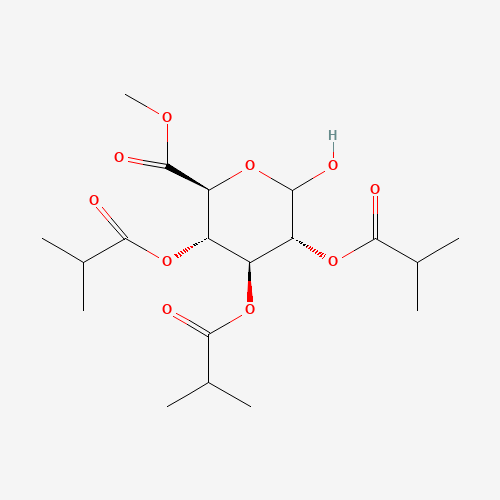 Methyl 2,3,4-Tri-O-isobutyryl-D-glucopyranuronate (CAS: 1190403-86-1) - Related Chemical Product