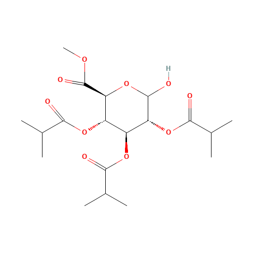 Methyl 2,3,4-Tri-O-isobutyryl-D-glucopyranuronate (CAS: 1190403-86-1) - Related Chemical Product