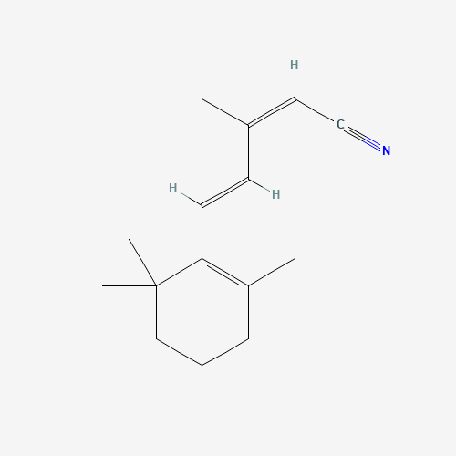 (2Z,4E)-3-Methyl-5-(2,6,6-trimethyl-1-cyclohexen-1-yl)penta-2,4-dienenitrile (CAS: 1155402-76-8) - Related Chemical Product