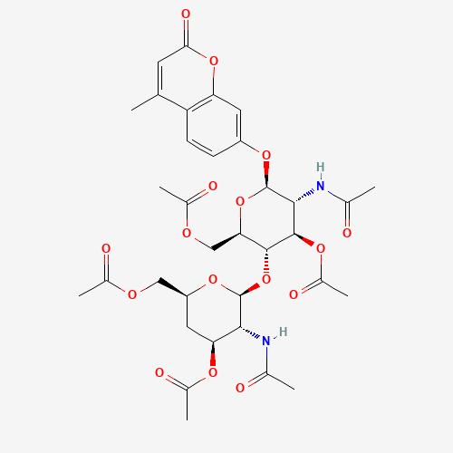 4-Methylumbelliferyl 4-Deoxy-b-D-chitobiose Peracetate (CAS: 1228931-52-9) - Related Chemical Product