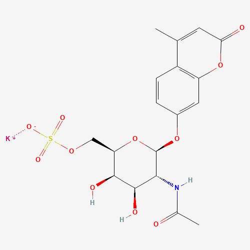 4-Methylumbelliferyl 2-Acetamido-2-deoxy-b-D-galactopyranoside 6-Sulfate Potassium Salt (CAS: 383160-14-3) - Related Chemical Product