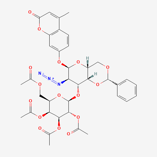 4-Methylumbelliferyl 2-Azido-2-deoxy-3-O-(tetra-O-acetyl-b-D-galactopyranosyl)-4,6-O-phenylmethylene-a-D-galactopyranoside (CAS: 1147438-61-6) - Related Chemical Product