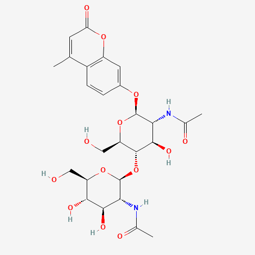 4-Methylumbelliferyl Di-N-Acetyl-b-D-chitobiose (CAS: 53643-12-2) - Related Chemical Product