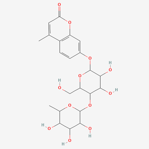 4-Methylumbelliferyl 4-O-(a-L-Fucopyranosyl)-b-D-galactopyranoside (CAS: 383160-15-4) - Related Chemical Product