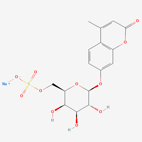 4-Methylumbelliferyl b-D-Galactopyranoside-6-sulfate Sodium Salt (CAS: 206443-06-3) - Related Chemical Product