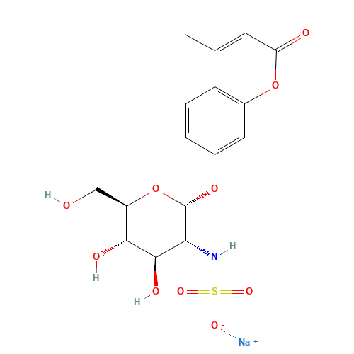 4-Methylumbelliferyl 2-Sulfamino-2-deoxy-a-D-glucopyranoside Sodium Salt (CAS: 460085-45-4) - Related Chemical Product