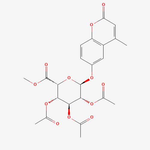 4-Methylumbelliferyl 2,3,4-Tri-O-acetyl-a-L-idopyranosiduronic Acid, Methyl Ester (CAS: 128095-50-1) - Related Chemical Product
