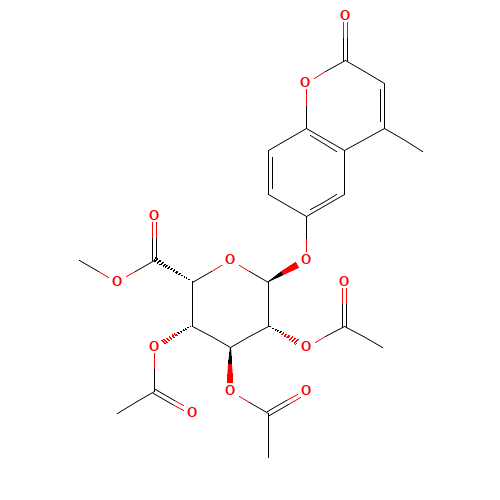 4-Methylumbelliferyl 2,3,4-Tri-O-acetyl-a-L-idopyranosiduronic Acid, Methyl Ester (CAS: 128095-50-1) - Related Chemical Product