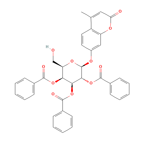 4-Methylumbelliferyl 2,3,4-Tri-O-benzoyl-b-D-galactopyranoside (CAS: 920975-59-3) - Related Chemical Product