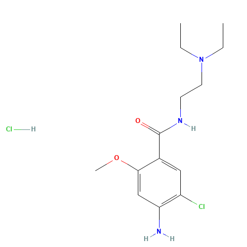 Metoclopramide Hydrochloride (CAS: 7232-21-5) - Related Chemical Product