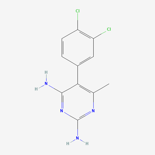 Metoprine (CAS: 7761-45-7) - Chemical Structure and Molecular Formula 
