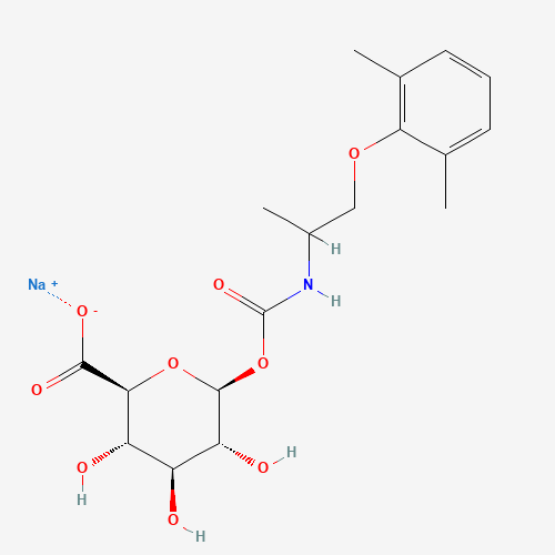 Mexiletine N-Carbonyloxy b-D-Glucuronide Sodium Salt (CAS: 915202-34-5) - Related Chemical Product