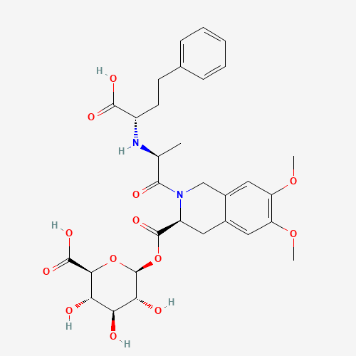 Moexiprilat Acyl-b-D-glucuronide, >65% (CAS: 1260613-88-4) - Related Chemical Product