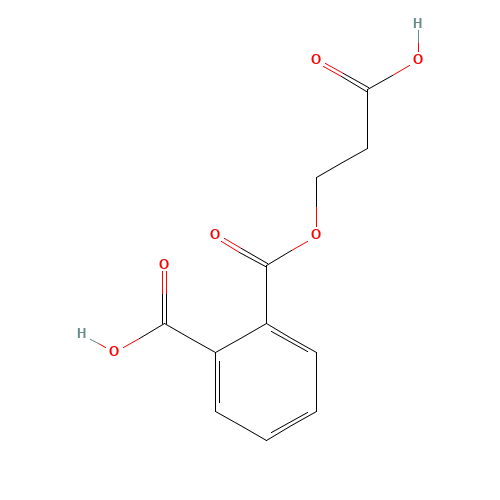 Mono(2-carboxyethyl) Phthalate (CAS: 92569-47-6) - Related Chemical Product