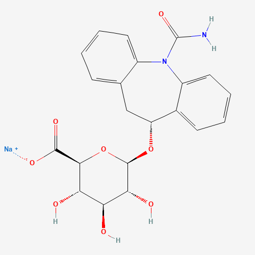 (R)-10-Monohydroxy-10,11-dihydro Carbamazepine O-b-D-Glucuronide Sodium Salt (CAS: 104746-01-2) - Related Chemical Product