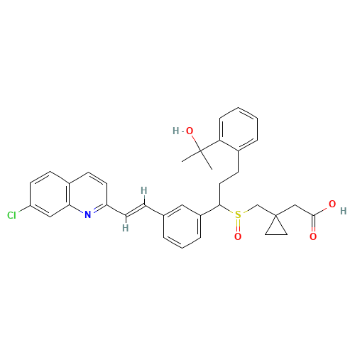 Montelukast Sulfoxide (CAS: 909849-96-3) - Related Chemical Product