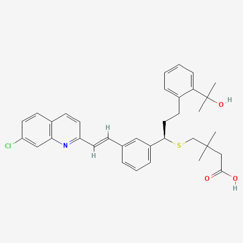 Montelukast Gem-dimethylmethylene Analogue (CAS: 162489-70-5) - Related Chemical Product