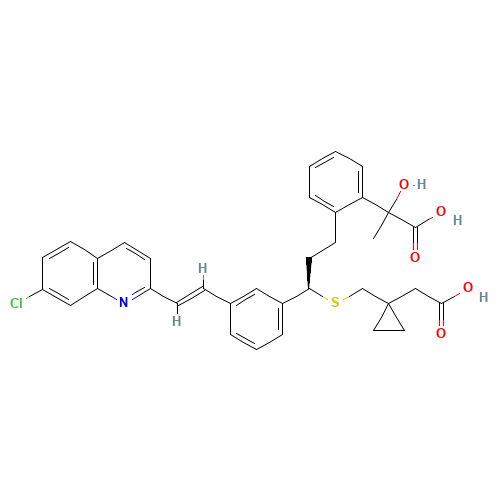 Montelukast Dicarboxylic Acid (CAS: 213380-27-9) - Related Chemical Product