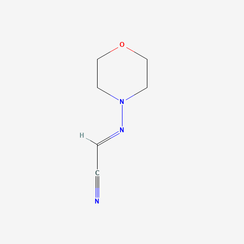(4-Morpholinylimino)acetonitrile (CAS: 26179-71-5) - Chemical Structure and Molecular Formula 