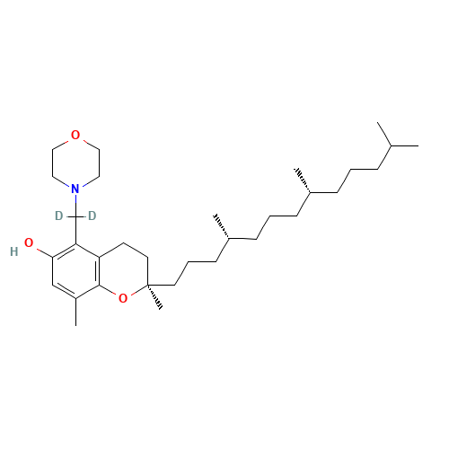 5-(4-Morpholinylmethyl) δ-Tocopherol (CAS: 936230-68-1) - Related Chemical Product