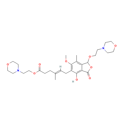 1-[2-(4-Morpholinyl)ethoxy] (CAS: 1094322-91-4) - Chemical Structure and Molecular Formula 
