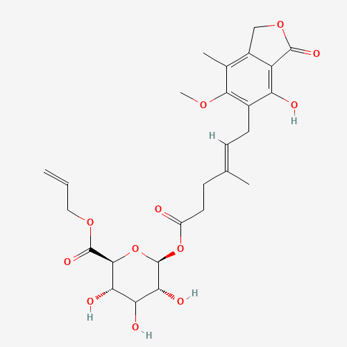 Mycophenolic Acid Acyl-b-D-glucuronide Allyl Ester (CAS: 860615-39-0) - Related Chemical Product