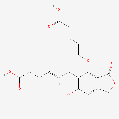 Mycophenolic Acid Carboxybutoxy Ether (CAS: 931407-27-1) - Related Chemical Product