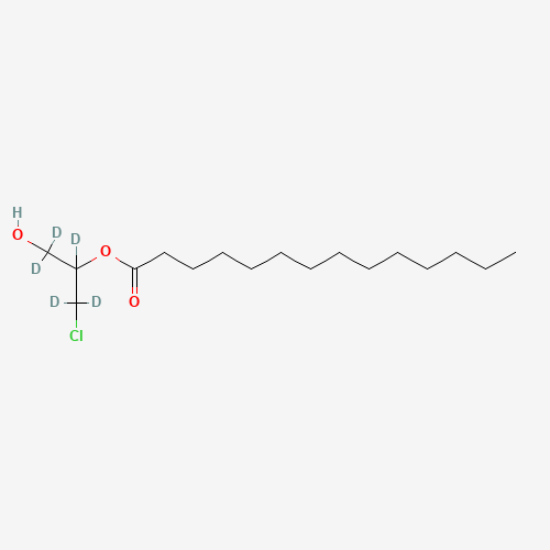 rac 2-Myristoyl-3-chloropropanediol-d5, 95% (CAS: 1330056-39-7) - Related Chemical Product