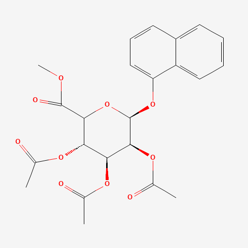 1-Naphthol 2,3,4-Tri-O-acetyl-b-D-glucuronide Methyl Ester (CAS: 18404-55-2) - Related Chemical Product
