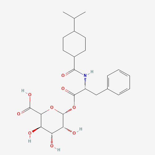 Nateglinide Acyl-b-D-glucuronide (CAS: 183996-85-2) - Related Chemical Product
