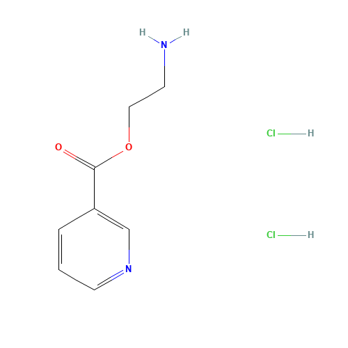 Nicotinic Acid 2-Aminoethyl Ester Dihydrochloride (CAS: 87330-70-9) - Related Chemical Product