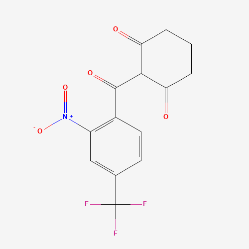 Nitisinone (CAS: 104206-65-7) - Chemical Structure and Molecular Formula 