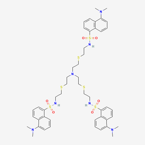 N,N',N''-[Nitrilotris(2,1-ethanediylthio-2,1-ethanediyl)]tris[5-(dimethylamino)-1-naphthalenesulfonamide (CAS: 1350343-28-0) - Related Chemical Product