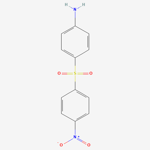 4-Nitro-4'-aminodiphenyl Sulfone (CAS: 1948-92-1) - Chemical Structure and Molecular Formula 